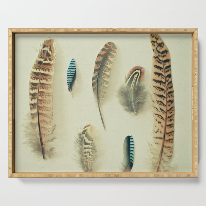 The Feather Collection Serving Tray Gallery Image 1