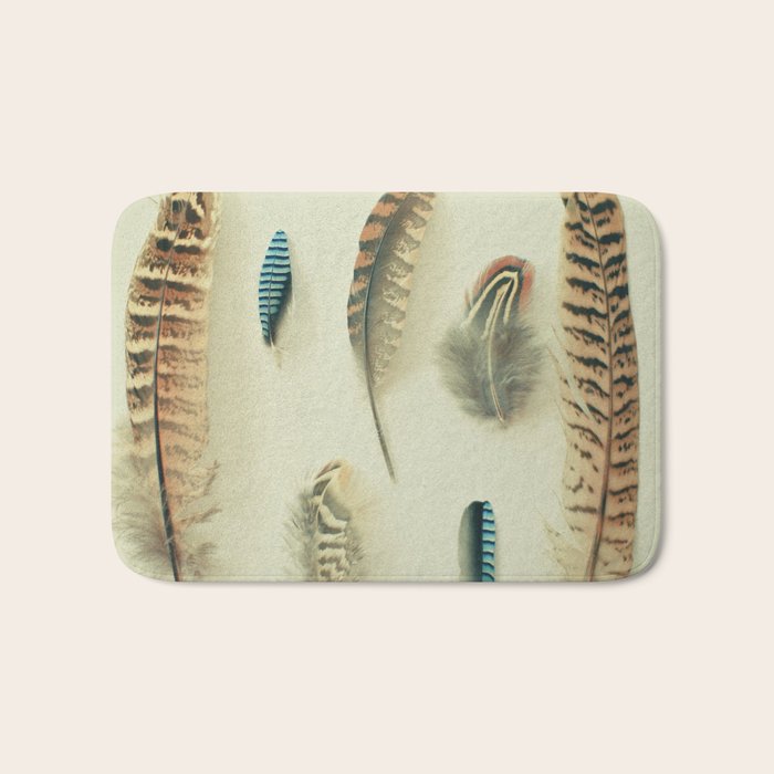 The Feather Collection Bath Mat Gallery Image 1
