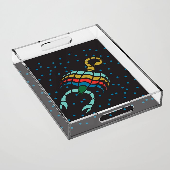 ZODIAC SCORPIO Acrylic Tray Gallery Image 1
