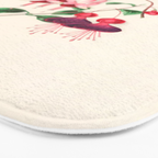  Fuchsia from "Floral Belles" by Clarissa Munger Badger, 1866 (benefitting The Nature Conservancy) Bath Mat Gallery Image 3