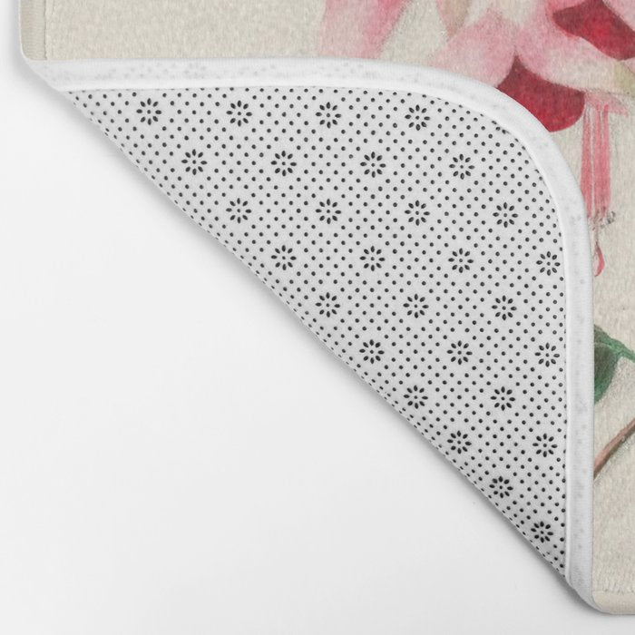 Fuchsia from "Floral Belles" by Clarissa Munger Badger, 1866 (benefitting The Nature Conservancy) Bath Mat Gallery Image 2