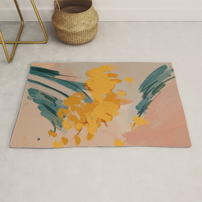 Bouquet Of Summer Sunshine Rug Gallery Image 1