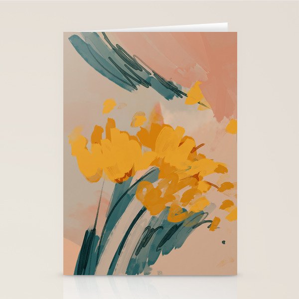 Bouquet Of Summer Sunshine Stationery Card Gallery Image 2