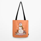 Scorpio Snowman Tote Bag Gallery Image 2