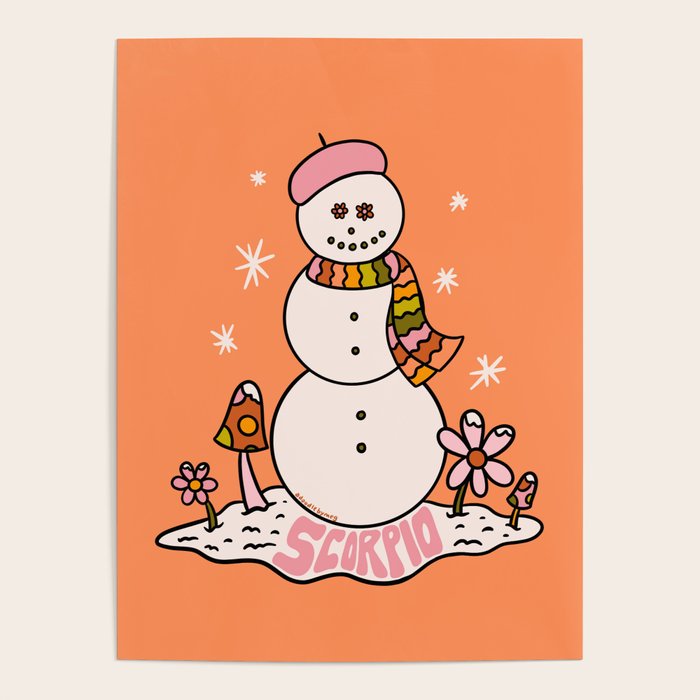 Scorpio Snowman Poster Gallery Image 4