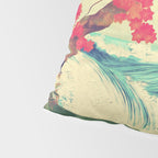 Waking to the Wild and Beautiful Ocean of Dhin - Nature Landscape Pillow Sham Gallery Image 4