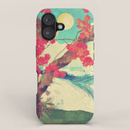 Waking to the Wild and Beautiful Ocean of Dhin - Nature Landscape iPhone Case Gallery Image 1