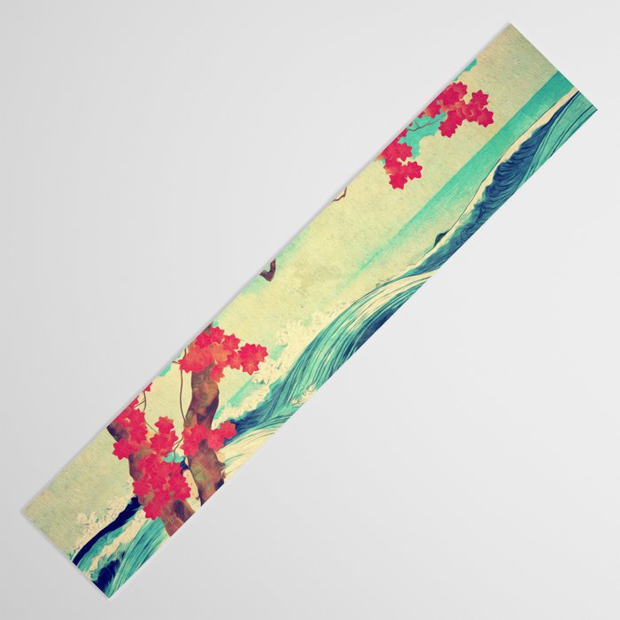 Waking to the Wild and Beautiful Ocean of Dhin - Nature Landscape Table Runner Gallery Image 3