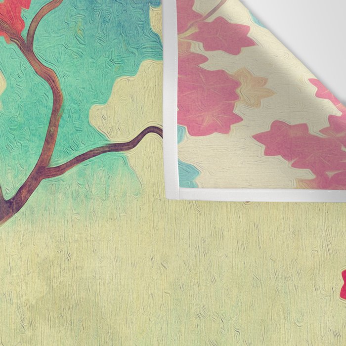 Waking to the Wild and Beautiful Ocean of Dhin - Nature Landscape Wall Tapestry Gallery Image 3