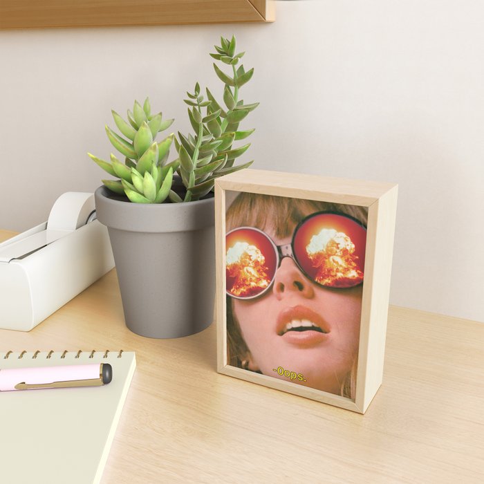 Oops Mini Art Print Gallery Image 2