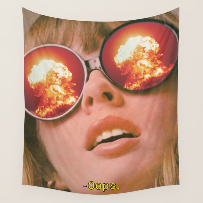 Oops Wall Tapestry Gallery Image 1