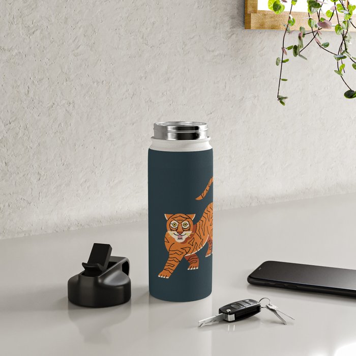Rawr, Tiger! Water Bottle Gallery Image 4