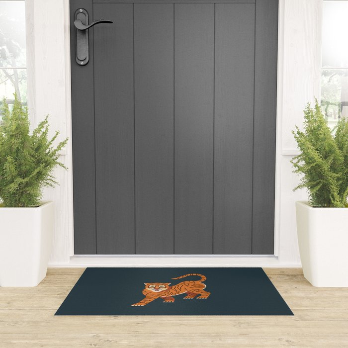 Rawr, Tiger! Welcome Mat Gallery Image 3