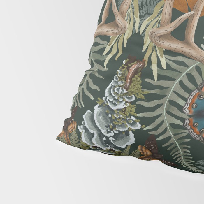 Whimsical Deer Antlers Pillow Sham Gallery Image 4