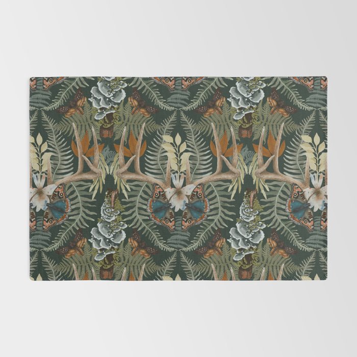 Whimsical Deer Antlers Rug Gallery Image 2