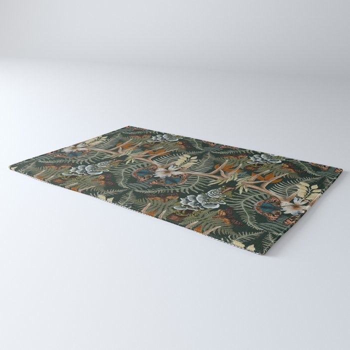Whimsical Deer Antlers Rug Gallery Image 3