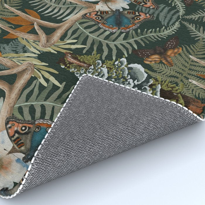 Whimsical Deer Antlers Rug Gallery Image 4