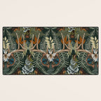 Whimsical Deer Antlers Desk Mat Gallery Image 3