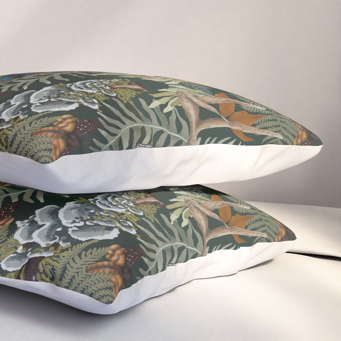 Whimsical Deer Antlers Pillow Sham Gallery Image 3