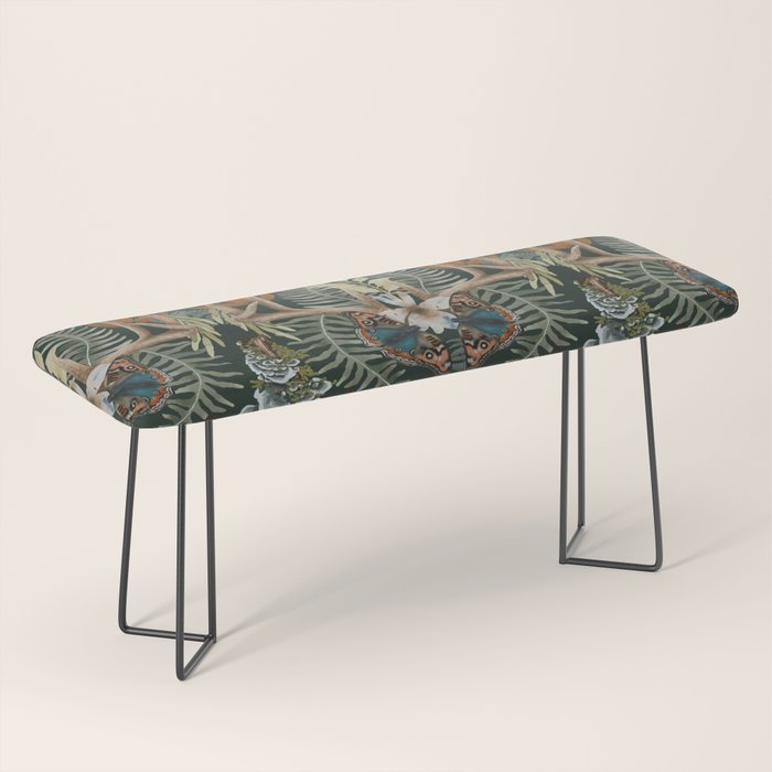 Whimsical Deer Antlers Bench Gallery Image 1