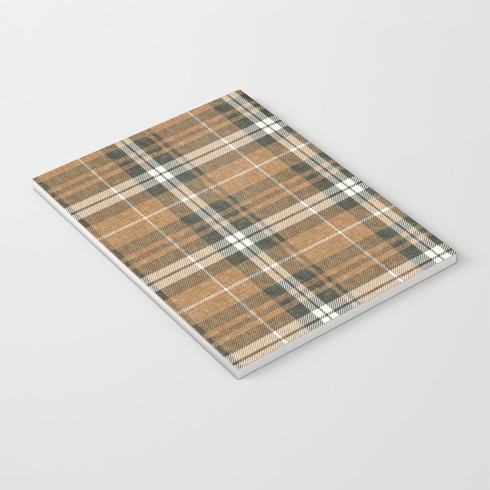 fall plaid - warm neutrals Notebook Gallery Image 3