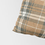 fall plaid - warm neutrals Pillow Sham Gallery Image 4
