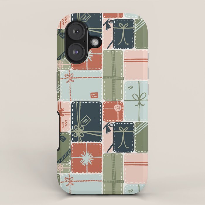 Patchwork Presents iPhone Case Gallery Image 1