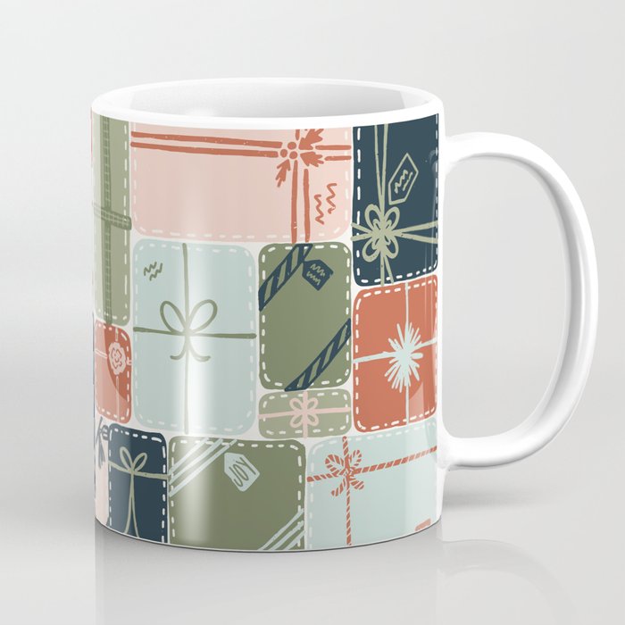Patchwork Presents Coffee Mug Gallery Image 1