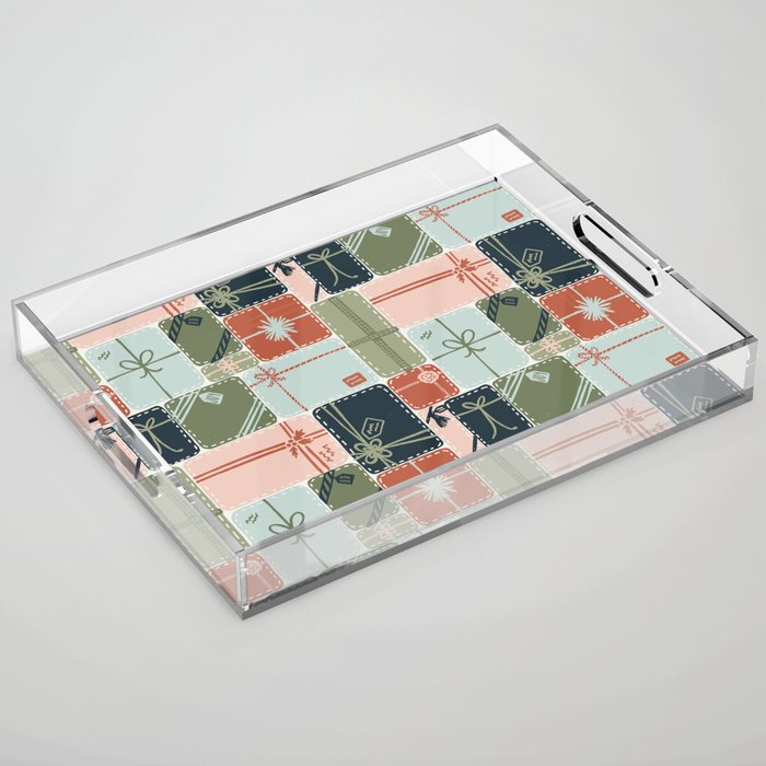 Patchwork Presents Acrylic Tray Gallery Image 1
