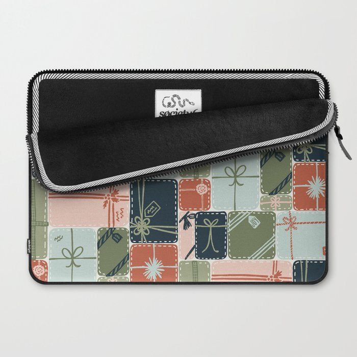 Patchwork Presents Laptop Sleeve Gallery Image 2