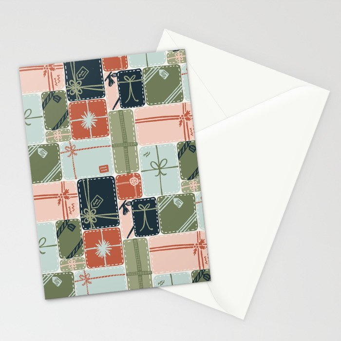 Patchwork Presents Stationery Card Gallery Image 2