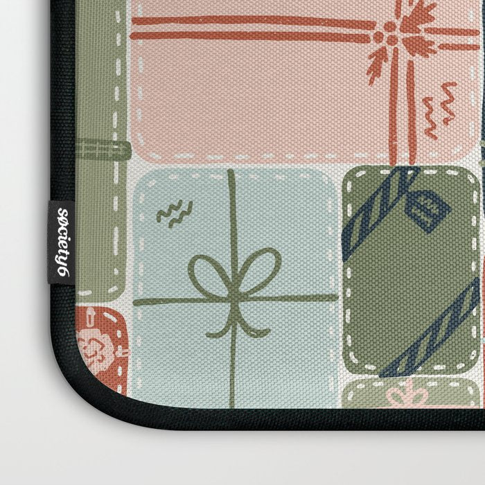 Patchwork Presents Laptop Sleeve Gallery Image 3