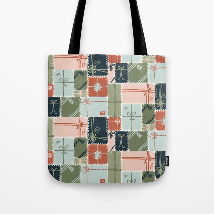 Patchwork Presents Tote Bag Gallery Image 1