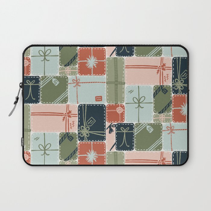 Patchwork Presents Laptop Sleeve Gallery Image 1