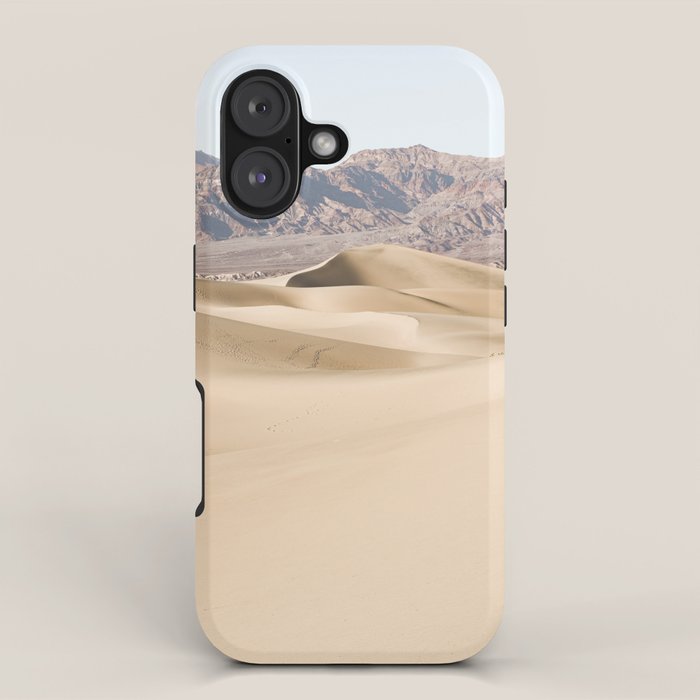 Sand Dunes Of Death Valley National Park Photo | California Landscape Art Print | USA Travel Photography iPhone Case Gallery Image 1