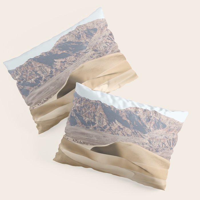 Sand Dunes Of Death Valley National Park Photo | California Landscape Art Print | USA Travel Photography Pillow Sham Gallery Image 3