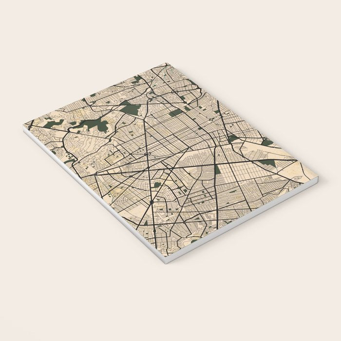 Guadalajara City Map of Jalisco, Mexico - Vintage Notebook Gallery Image 3