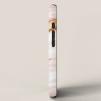 Blush Pink And Gold Liquid Color  iPhone Case Gallery Image 2
