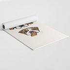 No Evil English Bulldog Yoga Mat Gallery Image 2