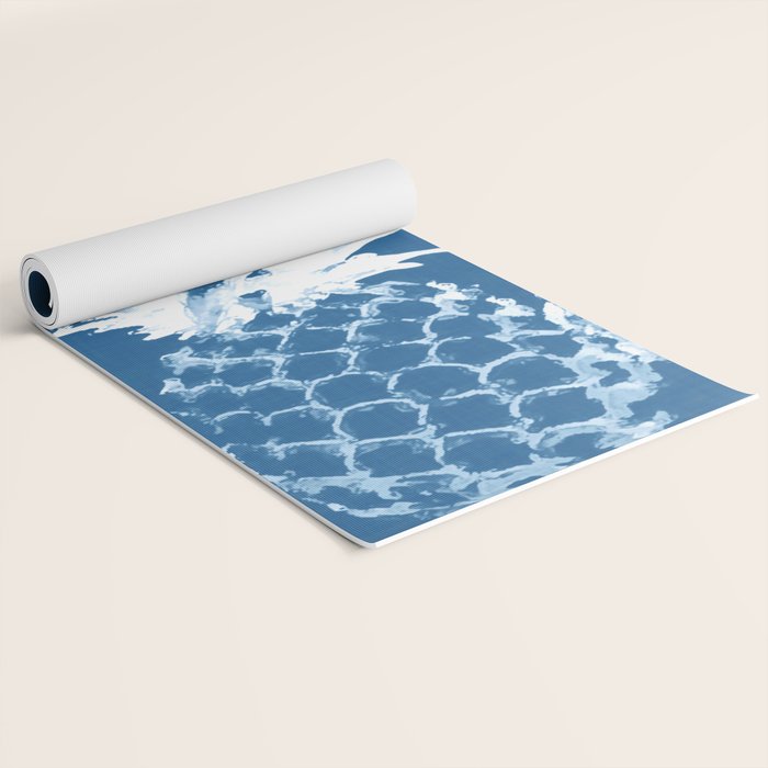 Pineapple blues Yoga Mat Gallery Image 2