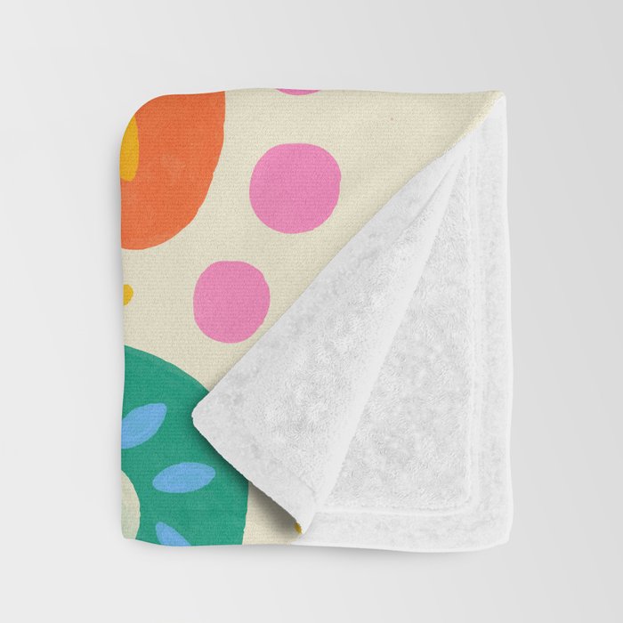 Fun Rainbow Fruit Pattern Throw Blanket Gallery Image 3
