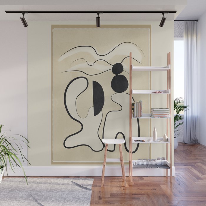 Minimal Abstraction 8 Wall Mural Gallery Image 1