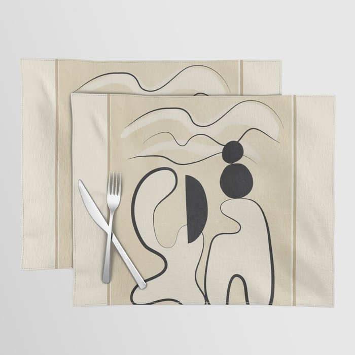 Minimal Abstraction 8 Placemat Gallery Image 1