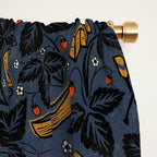 Summer Camping - Midnight Blue Window Curtain Gallery Image 2