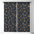 Summer Camping - Midnight Blue Window Curtain Gallery Image 5