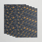 Summer Camping - Midnight Blue Wrapping Paper Gallery Image 3