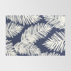 Tropical on blue Rug Gallery Image 2