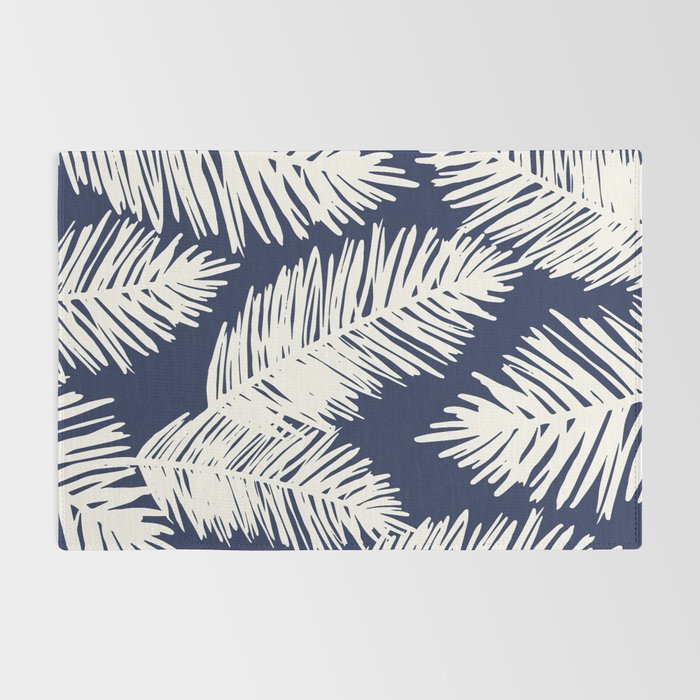 Tropical on blue Rug Gallery Image 2