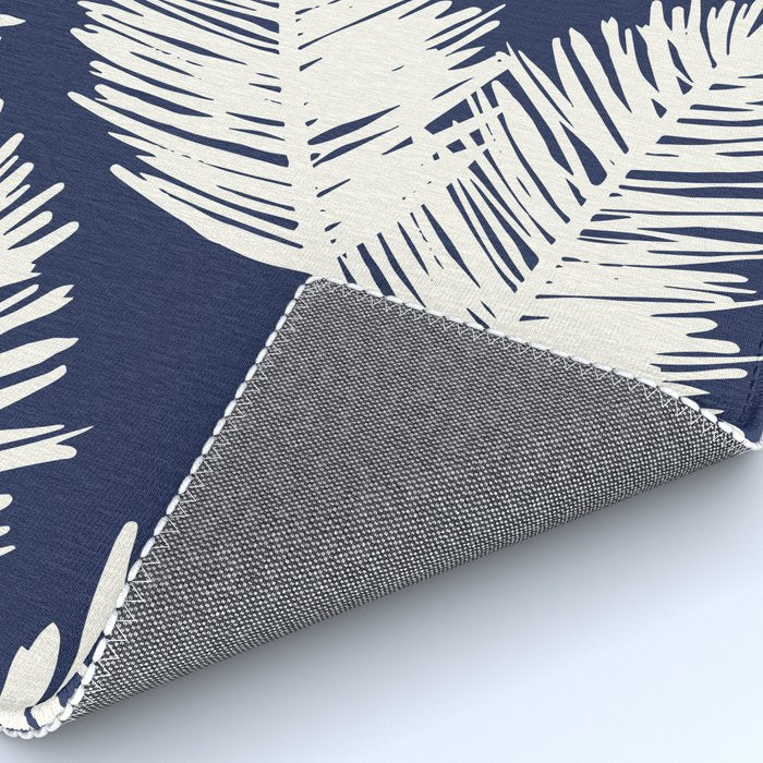 Tropical on blue Rug Gallery Image 4