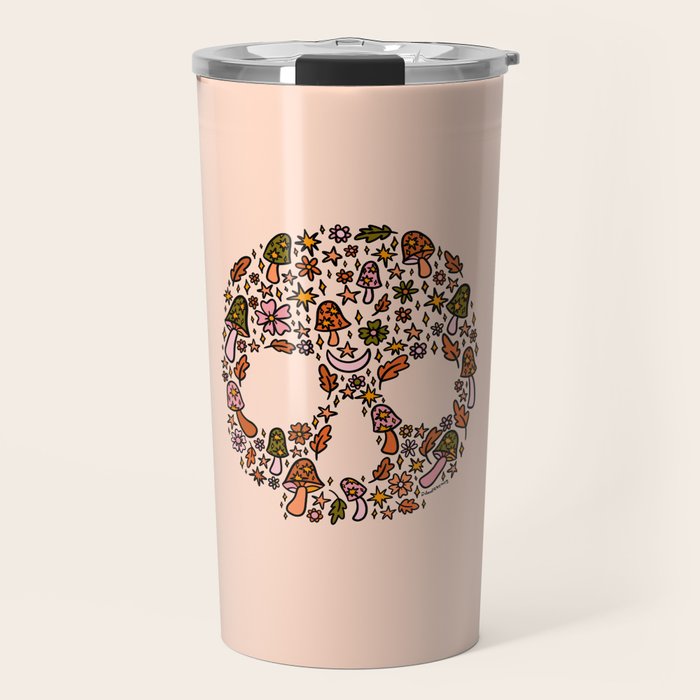 Fall Skull Travel Mug Gallery Image 1